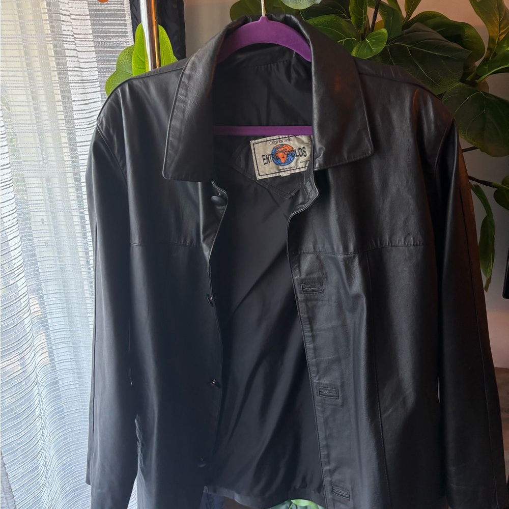 Black Real Leather Jacket
